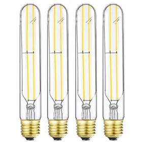 Bango 741532850915 T10 Led Bulb Dimmable 6w Tubular Bulbs Soft White 3000k 60 7.3inch-4pcs