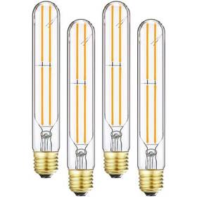 Bango T185 T10 Led Bulb Dimmable 6w Tubular Bulbs Warm White 60w 2700k