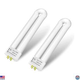 Brand Zfitei B0cw32g9l7 15w Bug Zapper Replacement Light Bulb 4-pin U-shaped 2 Pack Bulbs