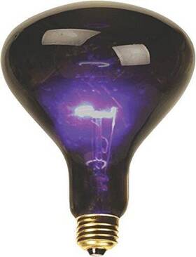 Deejay Led Bl100 6 Deejayled Bl100 Mushroom Shaped Black Light For Standard Us Lamp Socket 100