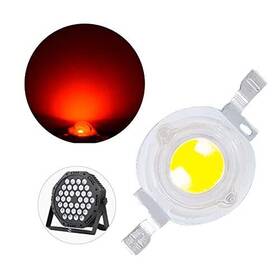 Fly Sky B08qvww5zv Pack Of 20 1w Red Led Beads Chip Lamp Bulb For Stage