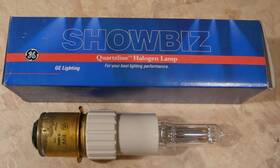 Ge 12553-bvv Showbiz Quartzline Stage/studio Lamp. 12553 Bvv 1000w 120v