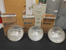 Ge Ffr-q1000par64 Quartzline Ffr-q1000par64/5 120v 1000w Halogen Lamp