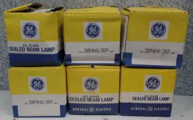200par46 General Electric 200par46/3nsp Ge 120v 200w Lot Of 6 Par 46 Narrow Spot Bulb Lamp Side Prong New