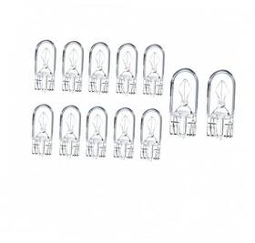 Kadiby Kadiby282512 12 Pack 2825 Bulb Long Life Tail Light 168 194 W5w 1/4 Wedge Base 12v 5w Clear