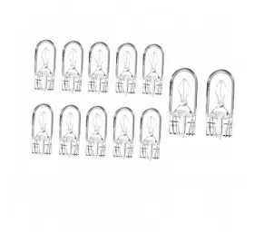 Kadiby282512 Kadiby 12 Pack 2825 Bulb Long Life Tail Light 168 194 W5w 1/4 Wedge Base 12v 5w Clear