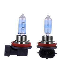 Newbrown H11-blue-01 Headlight Bulb 5000k Super White Light Long Life Cool Blue 2 Pack H11