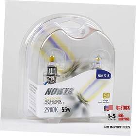 Nokya Nok7715 H3 All Weather Headlight Bulbs 2900k 55w Stage 1