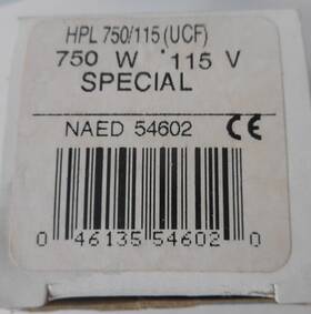 Osram 046135546020 New Lot Of 3 Bulbs 750w G9.5 With Hsink Optic Lamps - 2 Pin