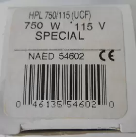 Osram 046135546020 New Lot Of 3 Bulbs 750w G9.5 With Hsink Optic Lamps - 2 Pin