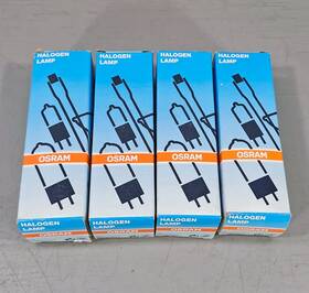 Osram 046135546495 Lot Of 4 54649 Hpl 375w 115/x Ucf Long Life Halogen Lamps - #k37m New