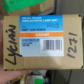 54066-0 Osram Hmi 1200 With Gs Double-end Metal Halide Lamp