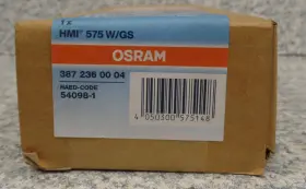 3872360004 Osram 54098-1 54099-1 Hmi 575 With Gs 95v Metal Halide Display/optic Lamp