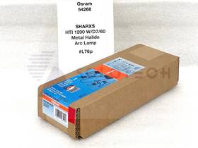 Osram 54268 Sealed Genuine Sharxs Hti 1200 With D7/60 Metal Halide Arc Lamp - #l76p