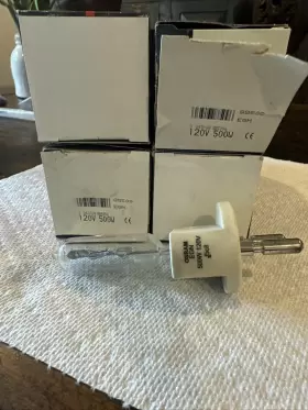 54659 Osram Showbiz Egn 500 W 120 V Medium Bipost Single Ended Halogen Light Bulb
