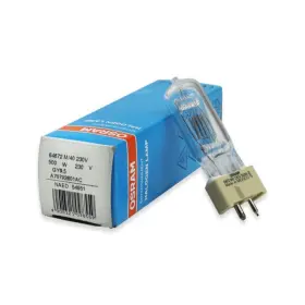 230v500w Osram 64672 M40 Stage Ad Lighting Photography Lamp Gy9.5 Halogen Bulb