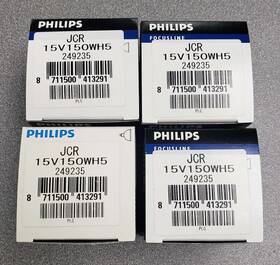 Philips 711500413291 Jcr 15v150wh5 150w 15v Mr16 Halogen Lamp 4-pack