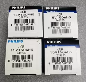 15v150wh5 Philips 711500413291 Jcr 150w 15v Mr16 Halogen Lamp 4-pack