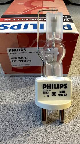 Philips 928170905115 Msr 1200 Sa 1200w Ac Lamp For Touring/stage Lighting 9281 709 05115