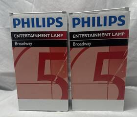 Philips Msrgold1200 Msr Gold 1200 Fastfit Ac Lamp 1200w Touring/stage Lighting X 2 Lot