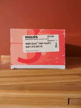 Philips Msrgold1500 Msr Gold 1500 Fastfit 1500w Ac Lamp For Touring/stage Lighting 9281 073