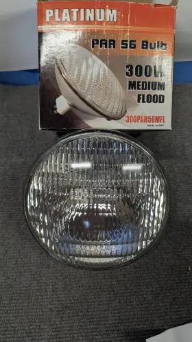 300w Platinum 675650000115 Par 56 Medium Flood For All Par56 Fixtures