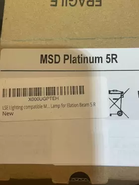 Platinum 727900930702 Msd 5 R Lamp / Sharpy