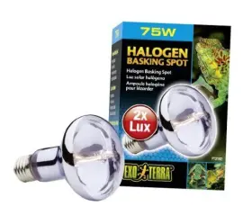 Pt2182 Rolf C. Hagen Usa Corp. Exo Terra Sun-glo Daylight Halogen Lamp 75-watt 75 Watts Standard Packaging