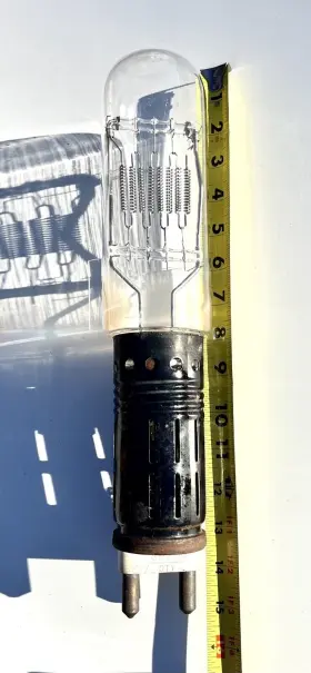 5607 Sylvania #5607 Vintage Dty 10 000 W 120v Cinema Mogul Bi-post Light Bulb Lamp Stage Projector