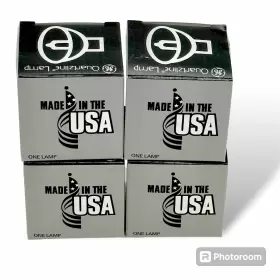 1003264 Ushio Compatible 705552270306 Lot Of 4 Elc L24v 250w Mr16 Osram 64653 Ge 85934 Sylvania