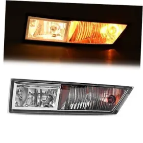 Mo-4574 Wofeili Llc Left Fog Light Compatible With 2007-2013 Cadillac Escalade Esv Lh Clear Lens