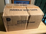Nos Case Of 12 Ge Lamps Light Bulbs Rough Service 100W New. Price: $110.00.
