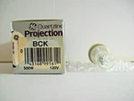 Bck Projector Projection Bulb Ge Brand 120V 500W *avg. 50-HOUR Lamp* Open. Price: $14.00.