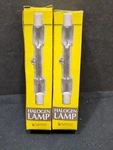2X Satco Halogen Lamp S3146 100T3Q/CL 100W 120V J/78MM Bulb New. Price: $8.97.