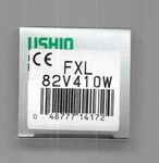Ushio Lighting Fxl Halogen Projector Lamp 82V-410W New. Price: $9.99.