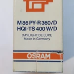 Osram Metal Halide Lamp M86PY-R360D 400W Hqi-ts Daylight Luxe Bulb New. Price: $84.99.