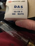 General Electric Das 115-120V 500W Projector Projection Video Lamp Bulb Ge-usa Open. Price: $19.95.