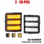 2-20X Dynamic Amber White Led Side Mirror Signal Light 2008-2016 Ford F-250 New. Price: $30.99.