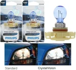 Philips Crystal Vision Platinum PS24W 5202 Two Bulbs Fog Light Stock Upgrade New. Price: $51.30.