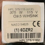 Osram Hpl 375/115V/X 375W Long Life Lamp New. Price: $15.99.