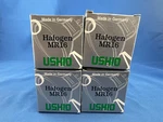 Lot Of 4 Ushio Ultraline 10,000 Hour EXT/FG/WS/6500K 12V 50W MR16 Light Bulb New. Price: $40.00.