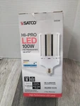 New Satco Hi-pro Led Lamp 100W 5000K 100-277V 13,800 Lumens Mogul Base S49396 Open. Price: $79.98.