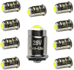 Dimmable Led Replacement Bulb #327 10-PACK Bright White 24/28V Ac/dc New. Price: $108.99.