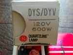 "lot Of 3" *new* Ge/philips Projector Lamps Dys/dyv 600W 120V. Price: $23.95.