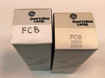 Fcb 120V Quartzline Lamp Watt General Electric Bulbs Nos New. Price: $10.00.