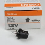 10X 2721MF Osram 1.2W 12V B8,5D Instrument Interior Lamp Car 1,2W B8.5D Germany New. Price: $17.45.