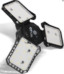 Led 40W (300W Equivalent) White Multi-directional Panel Garage Light Bulb, E26 New. Price: $34.00.