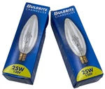 Lot Of Bulbrite 25CTC/32/3 25W 130V Torpedo Chandelier Lamp Light Open. Price: $12.72.
